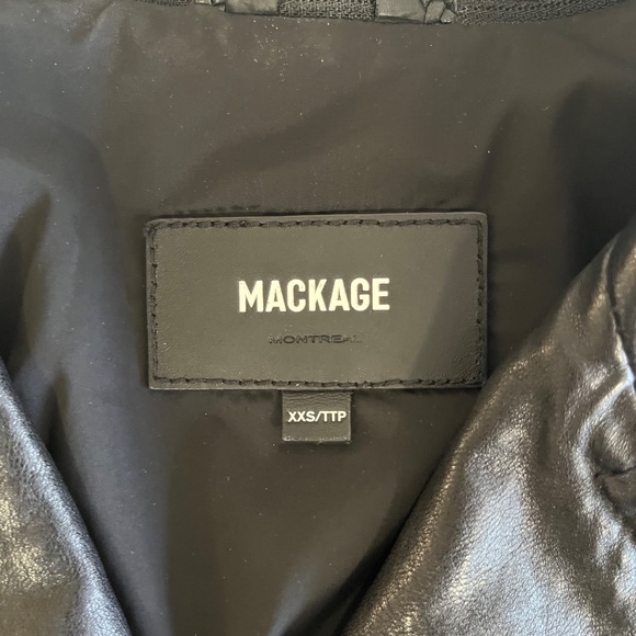 Mackage Leather Jacket - Picture 5 of 10